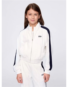 Спортивная куртка, белый/темно-синий Gap