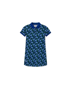 Детское платье, цвет Blue Lacoste