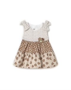 Летнее платье стандартный крой 1868, коричневый Mayoral