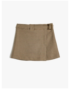 Юбка, цвет braun karomuster Koton