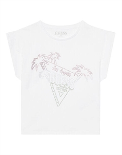 Футболка обычного кроя J5GI32 K8HM4, белый Guess