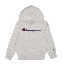 Пуловер с капюшоном, серый Champion