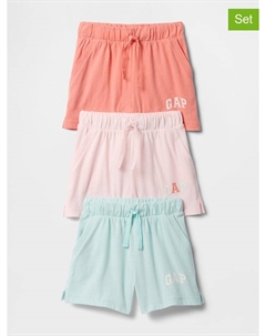 Шорты бермуды, цвет hellblau/rosa/orange Gap