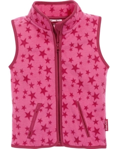 Утепленный жилет Fleece-Weste Sterne, розовый Playshoes