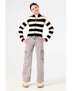 Спортивная куртка, белый/черный Garcia