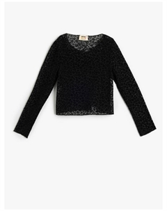 Блузка, черный Koton