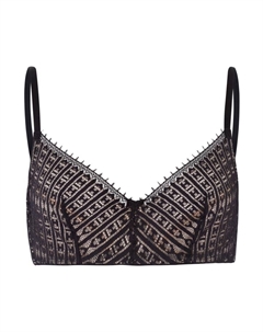 Бюстгальтер на косточках, черный Hanro