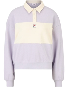 Лонгслив Langogne Oversized Cropped Polo Sweat, разноцветный Fila