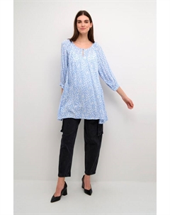 Туника, цвет vista blue/chalk flower Kaffe