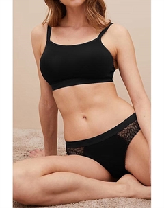 Бюстгальтер без косточек, черный Marks & spencer