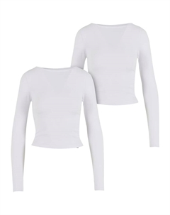 Лонгслив, цвет white+white Urban classics