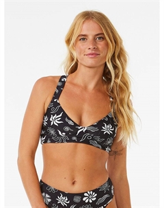 Верх бикини, черный/белый Rip curl