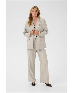 Блейзер, цвет grey pinstripe Kaffe