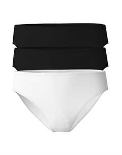 Трусы, цвет 2xschwarz/weiß Calida