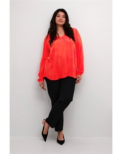 Блузка, цвет fiery red Kaffe curve