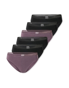 Трусы, цвет schwarz/lila Schiesser