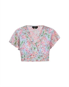 Блузка, цвет light blue multicolor Faina