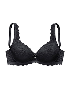 Бюстгальтер пуш-ап, черный Lascana