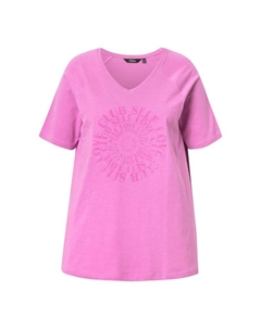 Футболка, цвет kühles pink Ulla popken