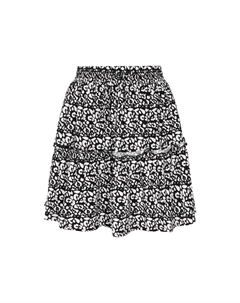 Мини-юбка, цвет black white Mymo