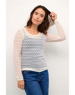 Лонгслив, кремовый Kaffe