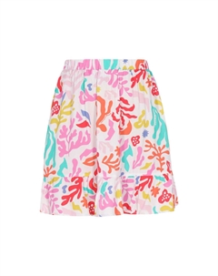 Мини-юбка, цвет orange multicolor Mymo