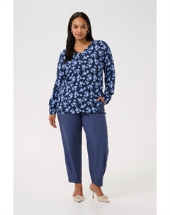 Блузка, цвет midnight m./ebb&flow flower Kaffe curve
