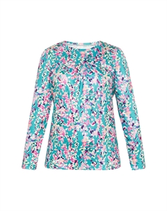 Блузка, зеленый Usha