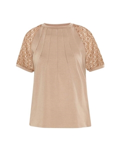 Блузка, коричневый Usha