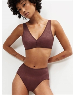 Трусы Signature Sheer Maxi, темно-коричневый Triumph