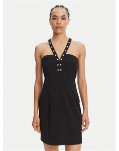 Коктейльное платье стандартный крой WA5082 TS896, черный Liu jo