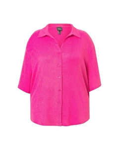 Блузка, розовый Ulla popken