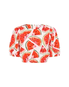 Блузка, цвет red multicolor Mymo