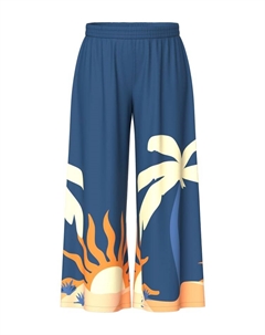 Тканевые брюки, цвет dunkelindigo Ulla popken