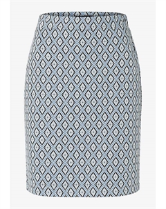 Юбка длиной до колена, светло-синий More&more