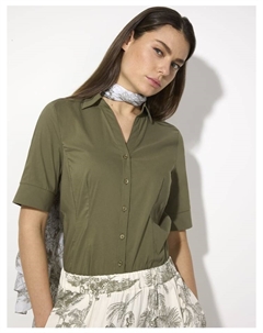 Блузка, зеленый More&more