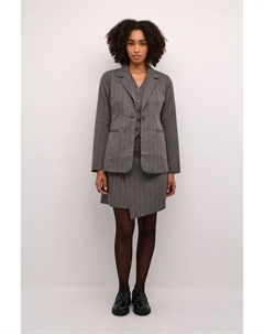 Юбка длиной до колена, цвет grey/black check Kaffe