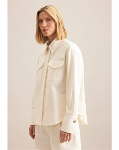 Блузка, экрю Seidensticker