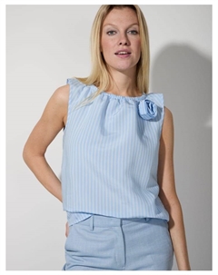 Блузка, светло-синий More&more