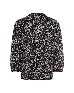 Блузка, цвет schwarz beige Opus