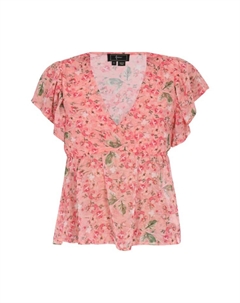 Блузка, цвет coral multicolor Faina