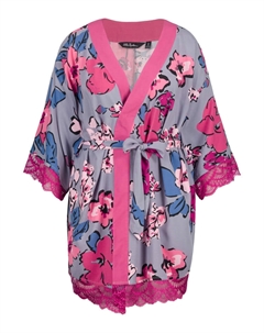 Халат, серый Ulla popken