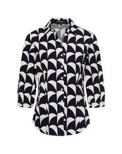 Блузка, цвет marine weiß More&more