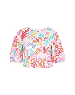 Блузка, цвет orange multicolor Mymo