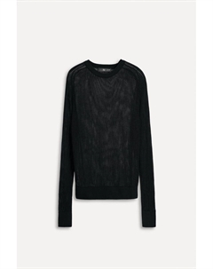 Пуловер Jersey Punto Abierto 50th Anniversary, черный Zara