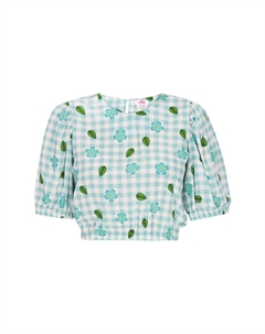 Блузка, цвет turquoise multicolor Mymo