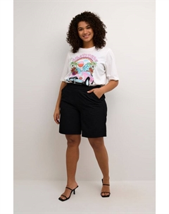 Шорты, глубокий черный Kaffe curve