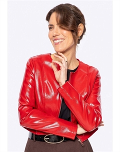 Кожаная куртка, красный Wittchen