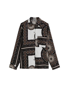 Блузка, цвет multi/white cotton Marc o'polo