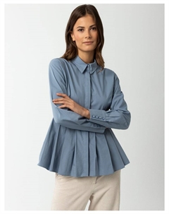 Блузка, светло-синий More&more